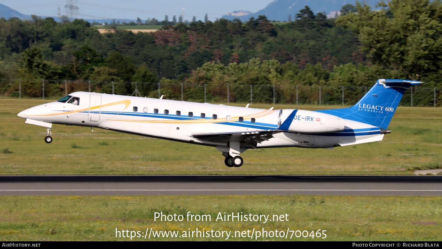 Aircraft Photo of OE-IRK | Embraer Legacy 600 (EMB-135BJ) | AirHistory.net #700465