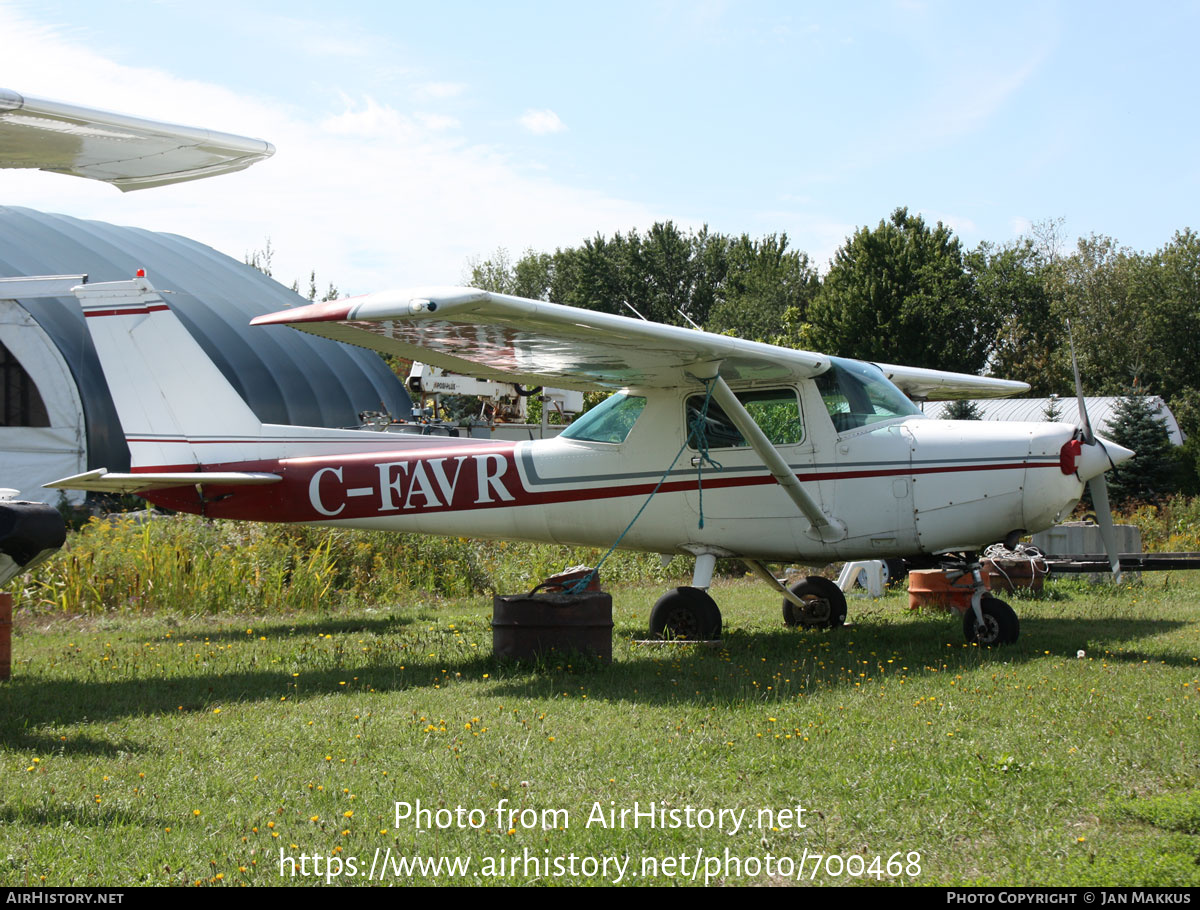 Aircraft Photo of C-FAVR | Cessna 152 | AirHistory.net #700468