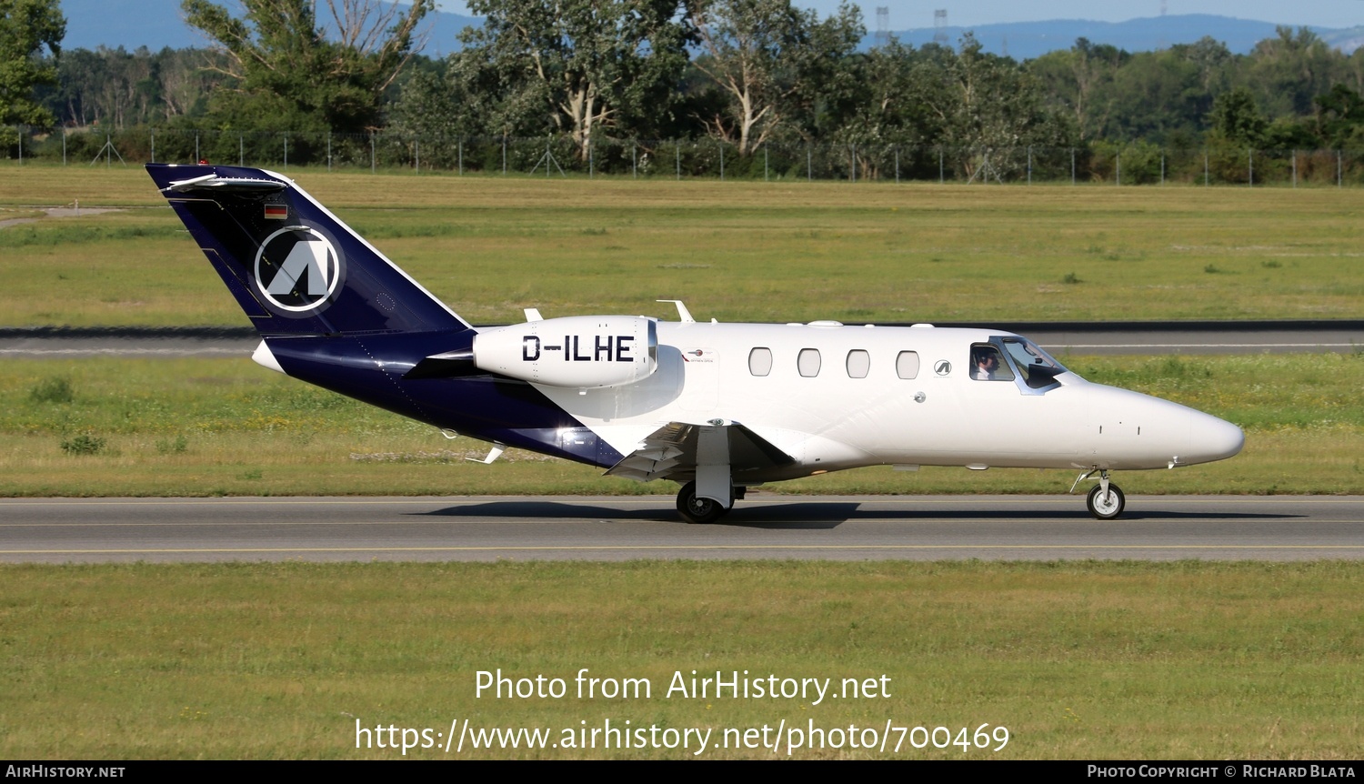 Aircraft Photo of D-ILHE | Cessna 525 CitationJet CJ1+ | Atlas Air Service - AAS | AirHistory.net #700469