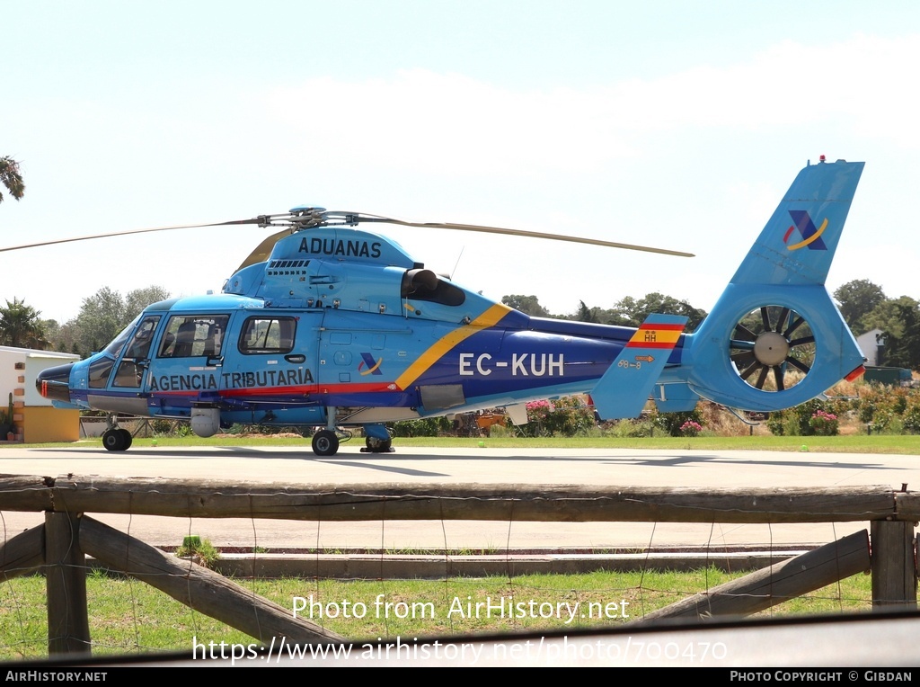 Aircraft Photo of EC-KUH | Eurocopter AS-365N-2 Dauphin 2 | Agencia Tributaria | AirHistory.net #700470