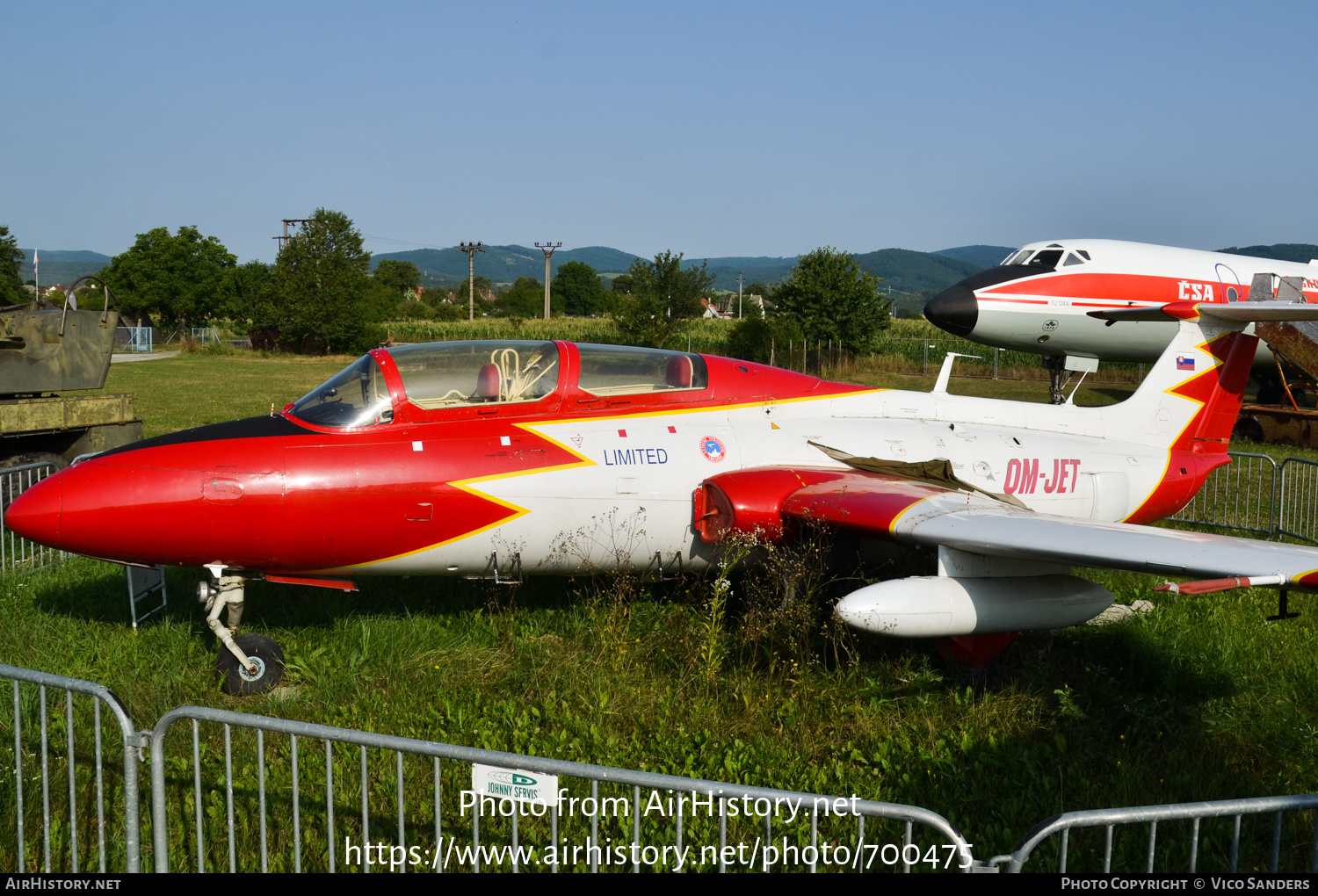 Aircraft Photo of OM-JET | Aero L-29 Delfin | AirHistory.net #700475