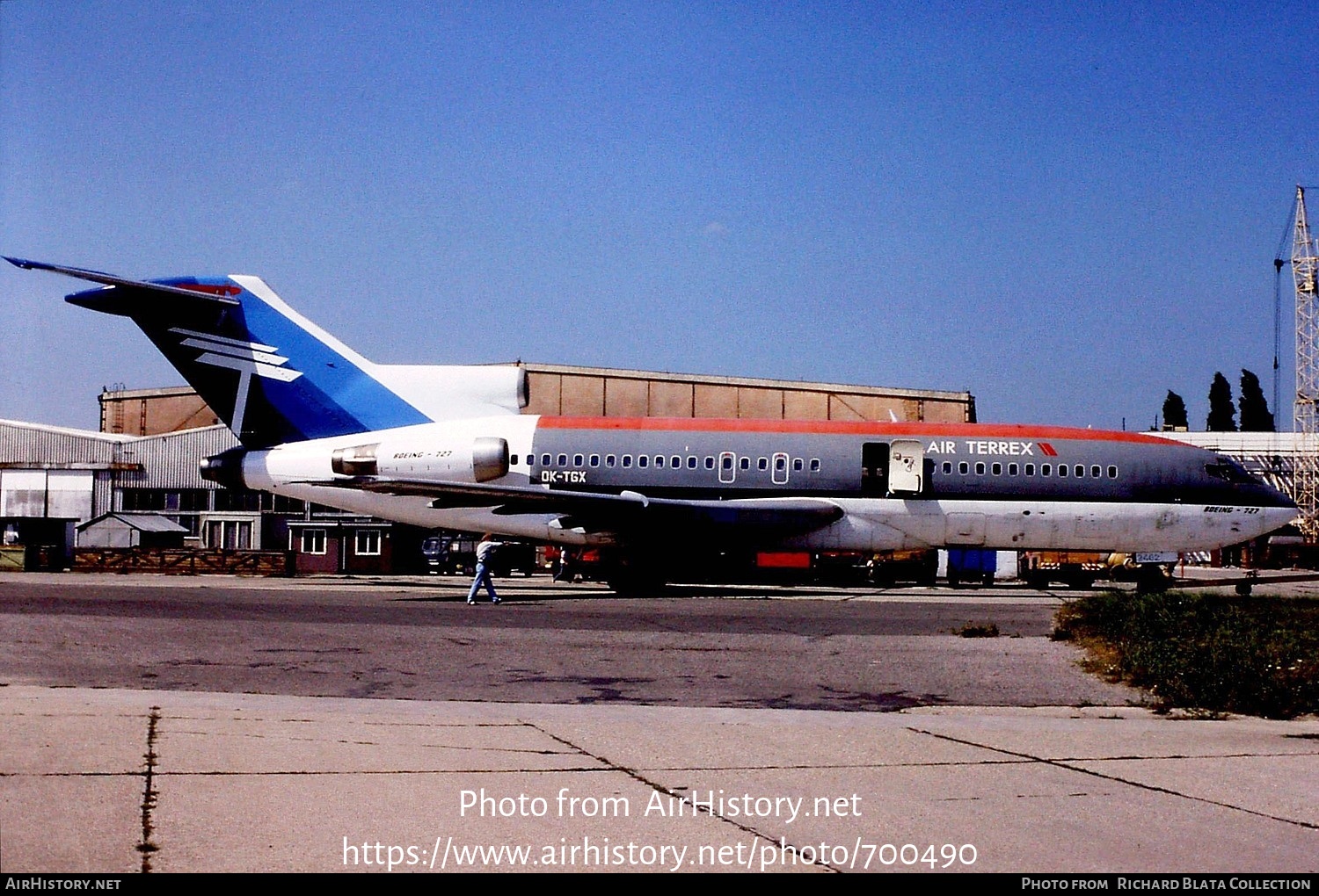 Aircraft Photo of OK-TGX | Boeing 727-51 | Air Terrex | AirHistory.net #700490