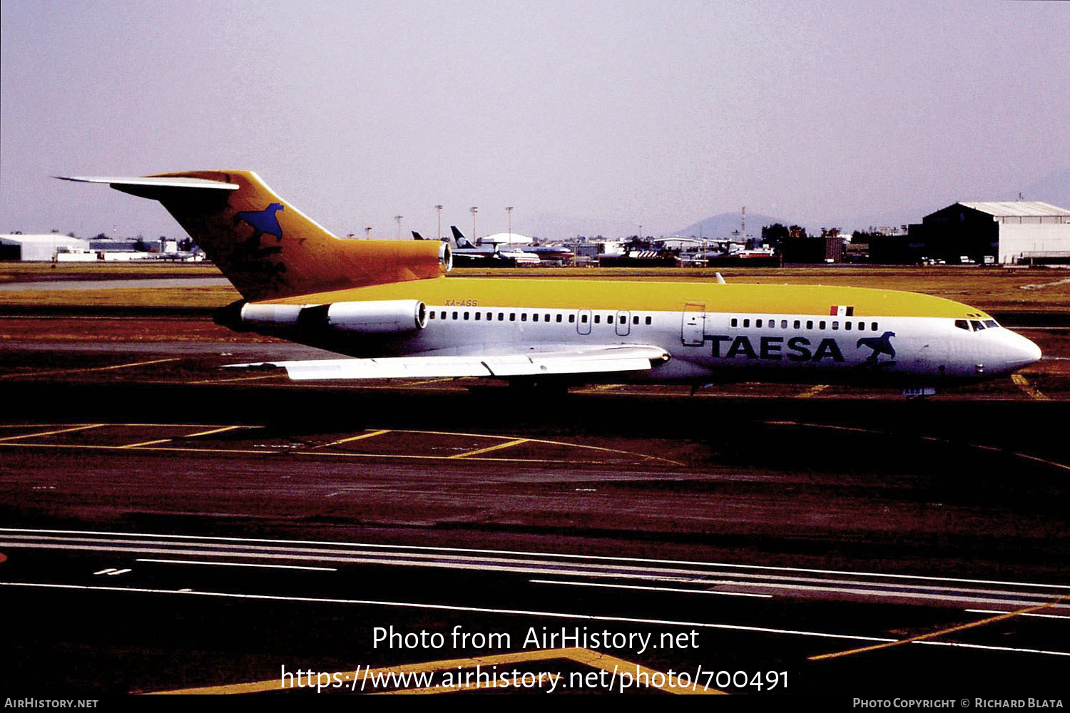 Aircraft Photo of XA-ASS | Boeing 727-51 | TAESA - Transportes Aéreos Ejecutivos | AirHistory.net #700491