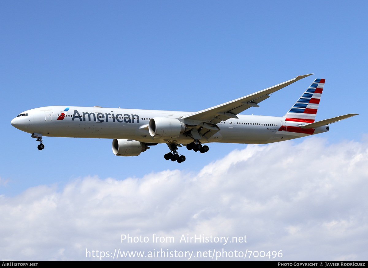 Aircraft Photo of N731AN | Boeing 777-323/ER | American Airlines | AirHistory.net #700496