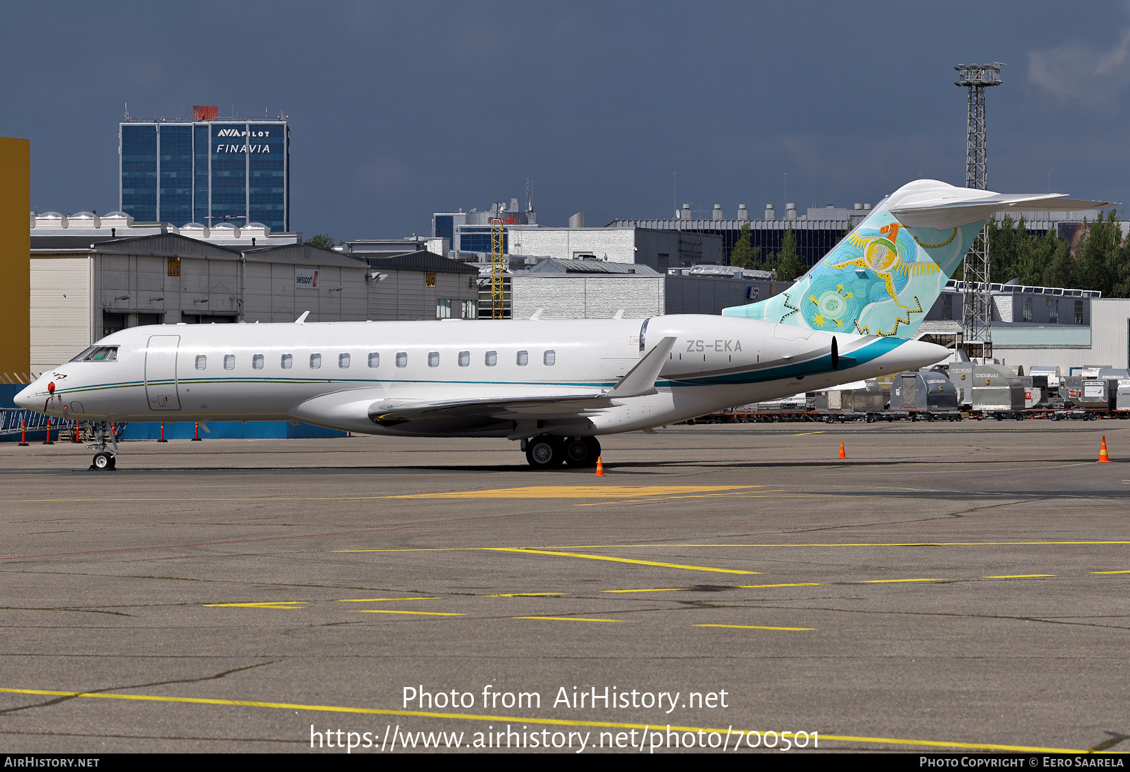 Aircraft Photo of ZS-EKA | Bombardier Global 6500 (BD-700-1A10) | AirHistory.net #700501