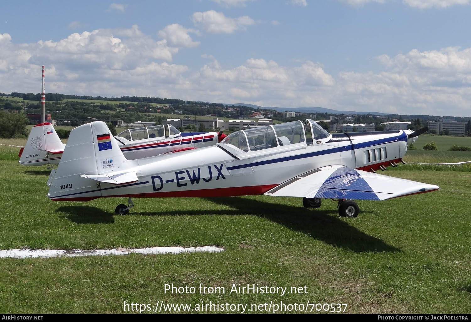 Aircraft Photo of D-EWJX | Zlin Z-526 Trener Master | Dragon Trener-Team | AirHistory.net #700537