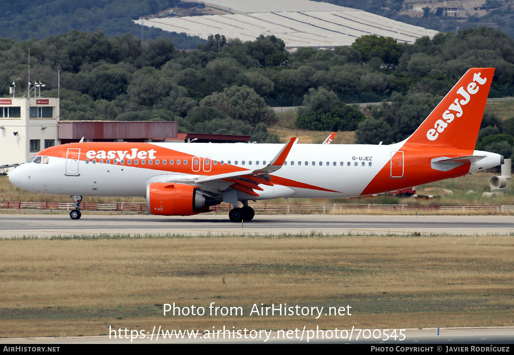 Aircraft Photo of G-UJEC | Airbus A320-251N | EasyJet | AirHistory.net #700545