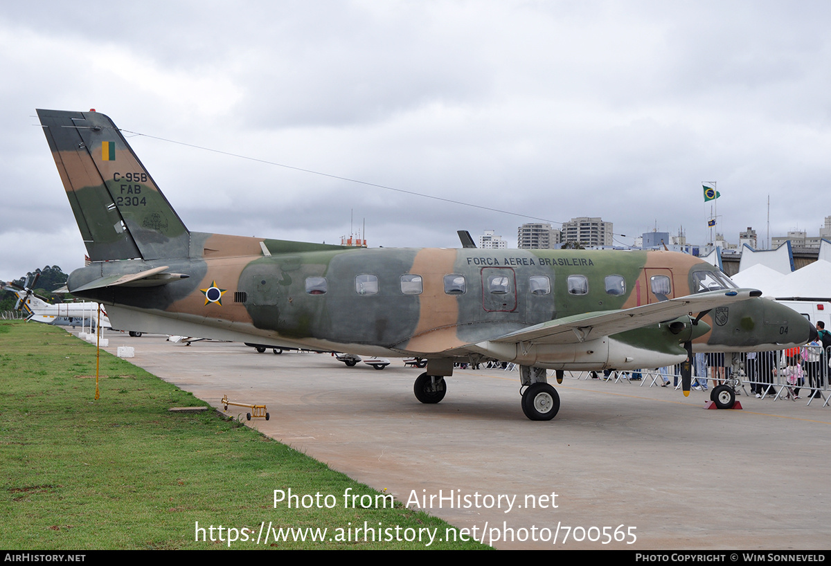Aircraft Photo of 2304 | Embraer C-95A Bandeirante | Brazil - Air Force | AirHistory.net #700565