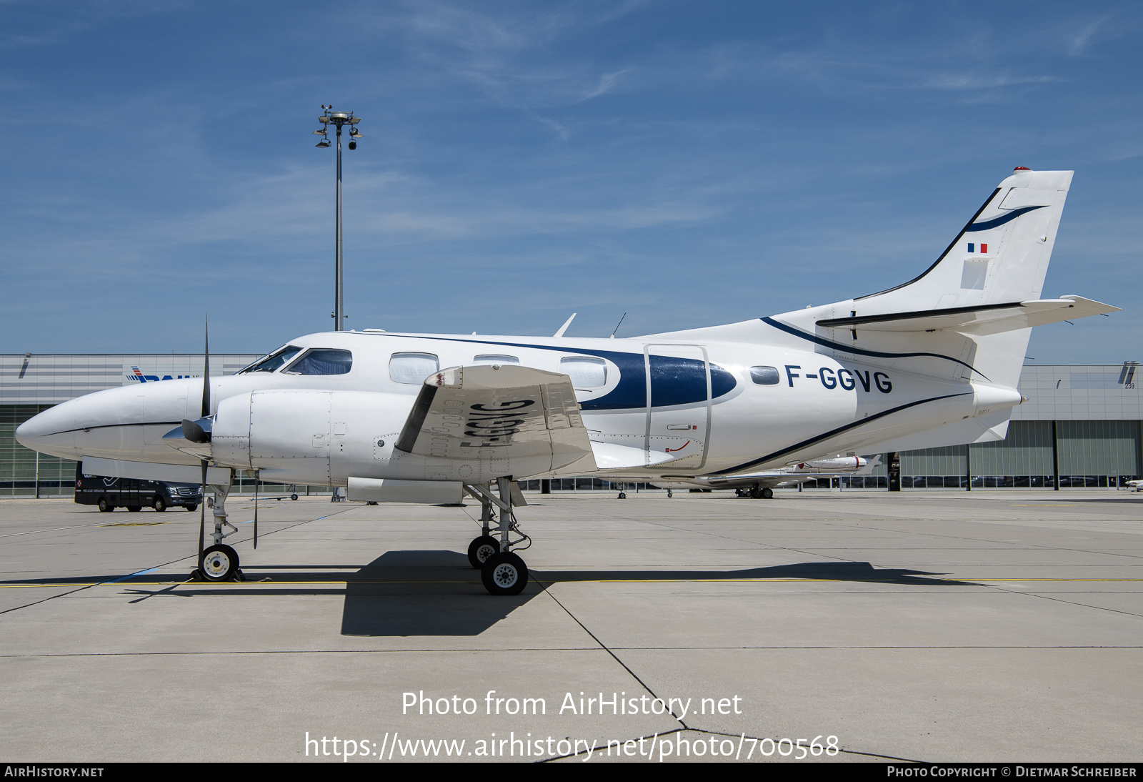 Aircraft Photo of F-GGVG | Swearingen SA-226TB Merlin IIIB | AirHistory.net #700568