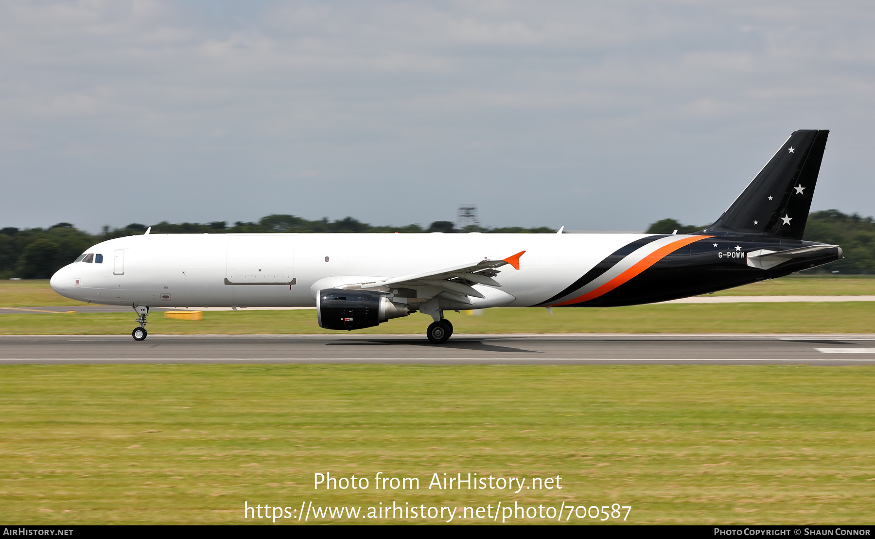 Aircraft Photo of G-POWW | Airbus A321-211/P2F | Titan Airways | AirHistory.net #700587