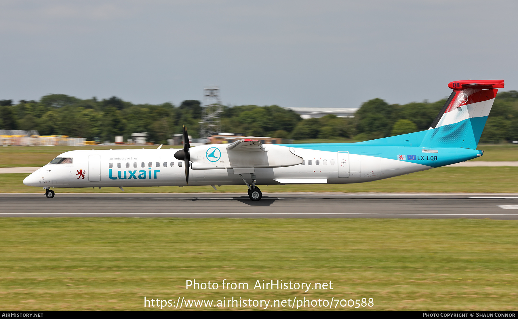 Aircraft Photo of LX-LQB | Bombardier DHC-8-402 Dash 8 | Luxair | AirHistory.net #700588