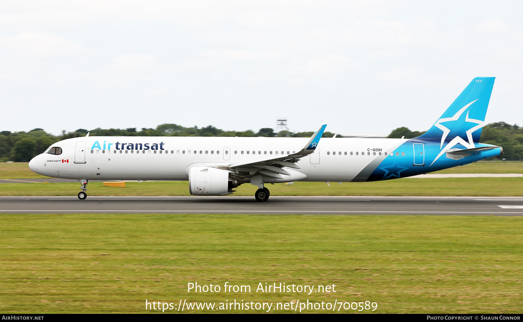 Aircraft Photo of C-GOIH | Airbus A321-271NX | Air Transat | AirHistory.net #700589