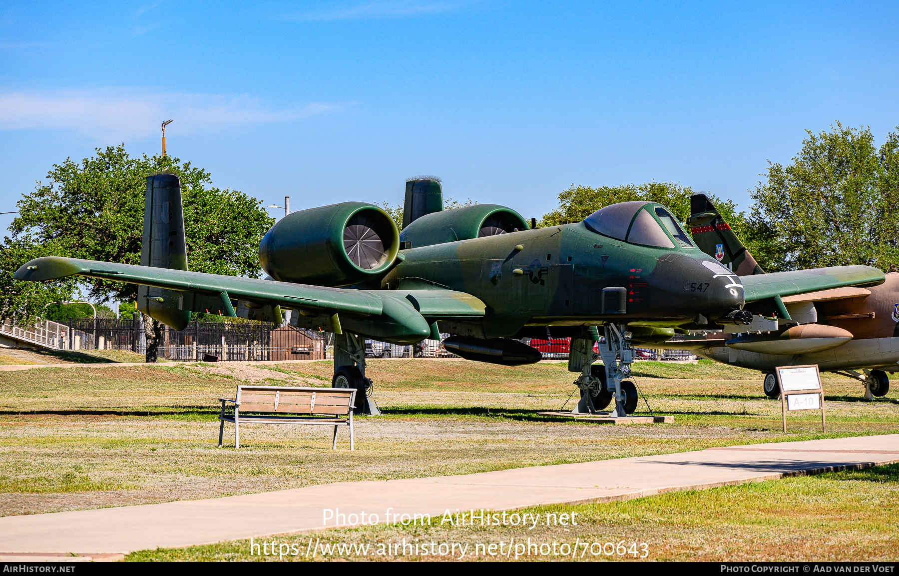 Aircraft Photo of 76-0547 / AF76-547 | Fairchild OA-10A Thunderbolt II | USA - Air Force | AirHistory.net #700643