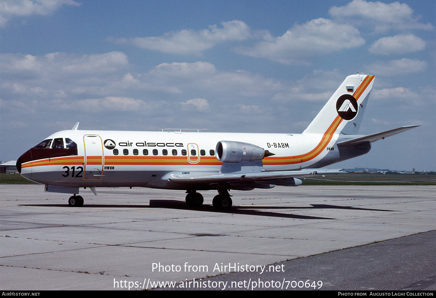 Aircraft Photo of D-BABM | VFW-Fokker VFW-614 | Air Alsace | AirHistory.net #700649