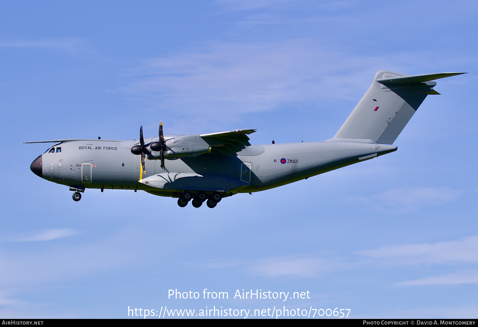 Aircraft Photo of ZM421 | Airbus A400M Atlas C1 | UK - Air Force | AirHistory.net #700657