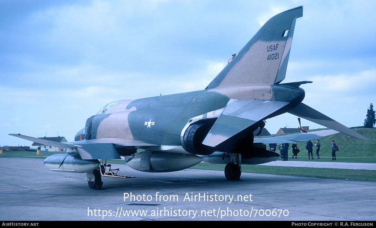 Aircraft Photo of 64-1021 / 64-021 | McDonnell Douglas RF-4C Phantom II | USA - Air Force | AirHistory.net #700670