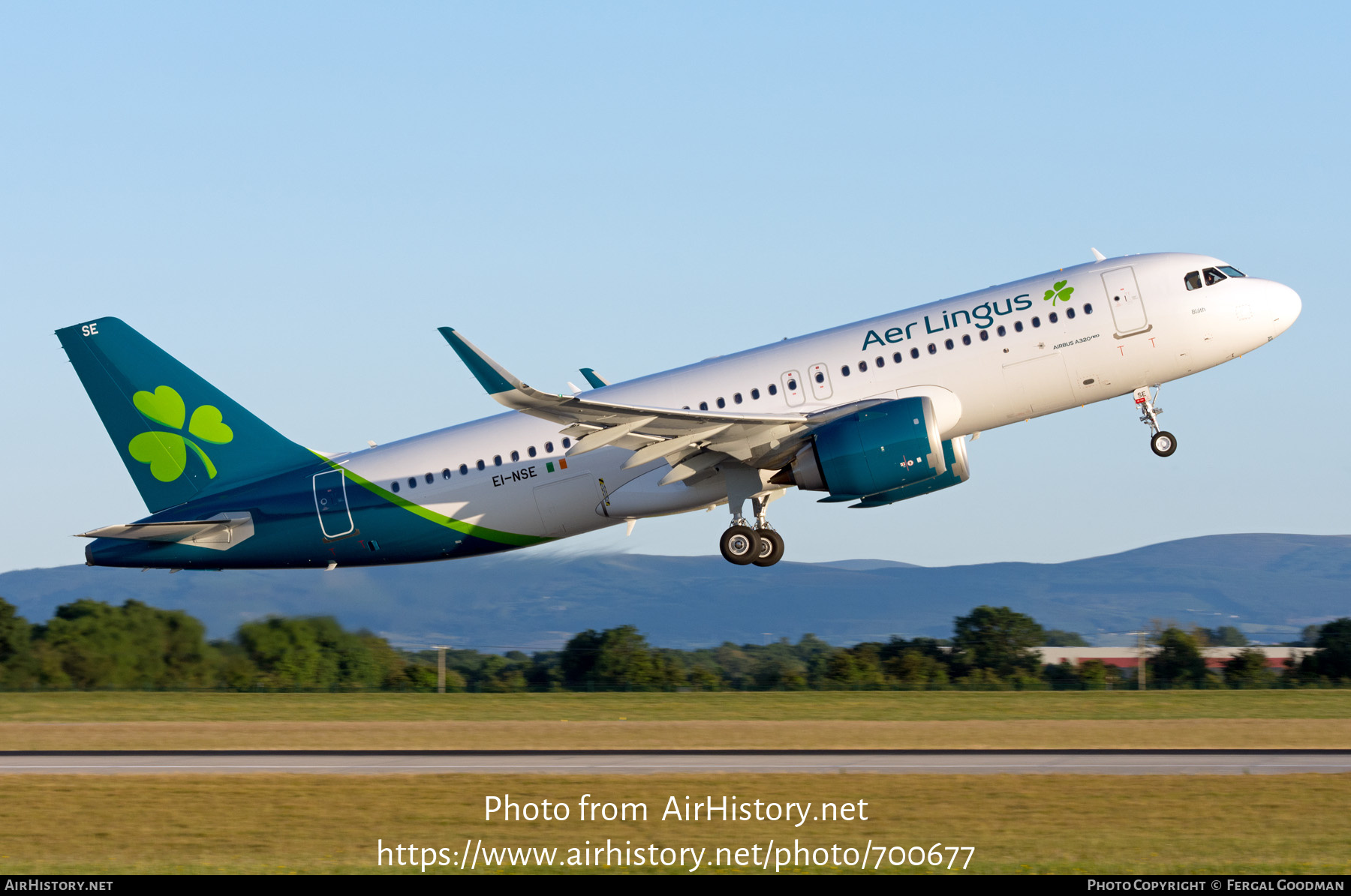 Aircraft Photo of EI-NSE | Airbus A320-251N | Aer Lingus | AirHistory.net #700677