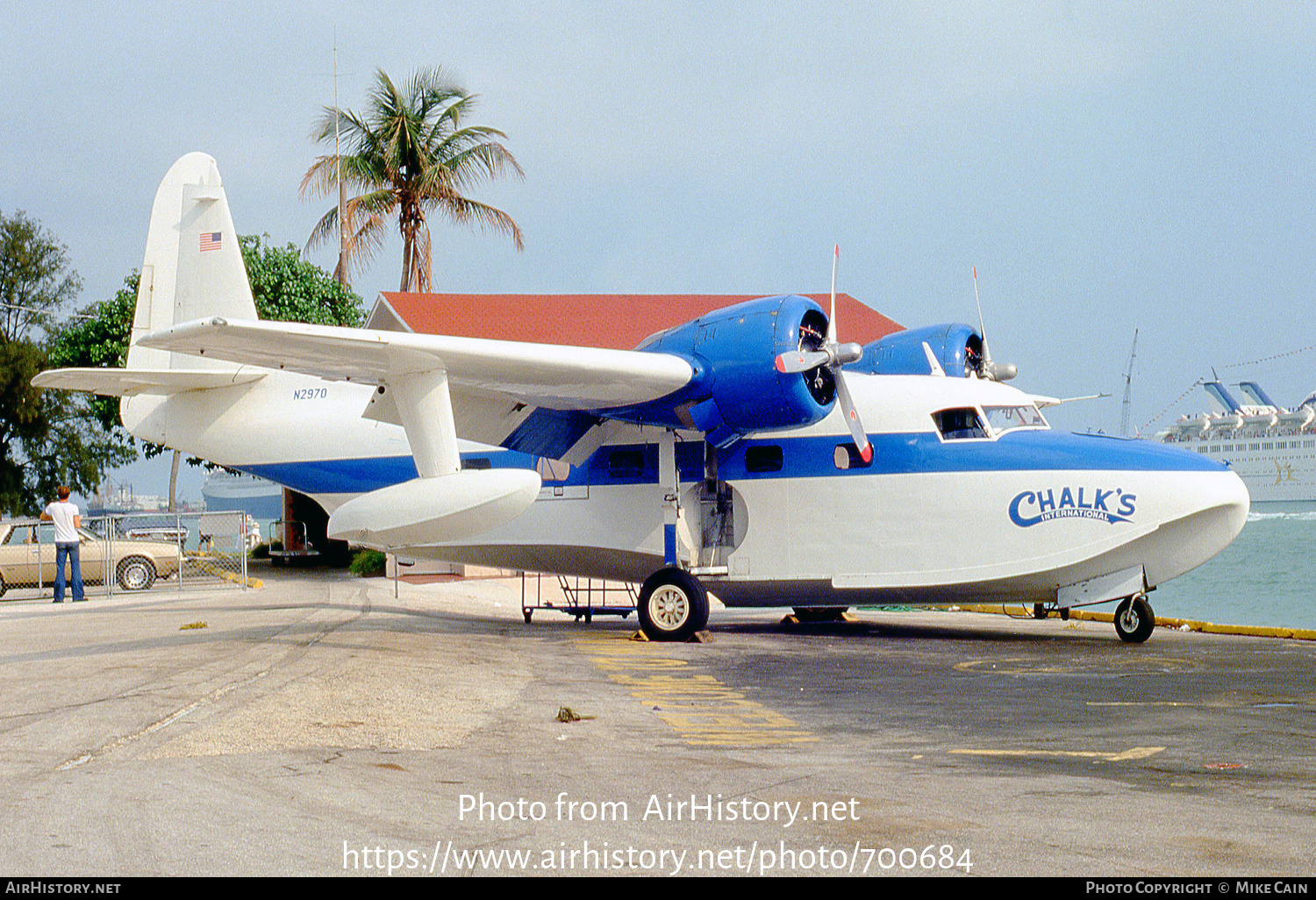 Aircraft Photo of N2970 | Grumman G-73 Mallard | Chalk's International Airlines | AirHistory.net #700684