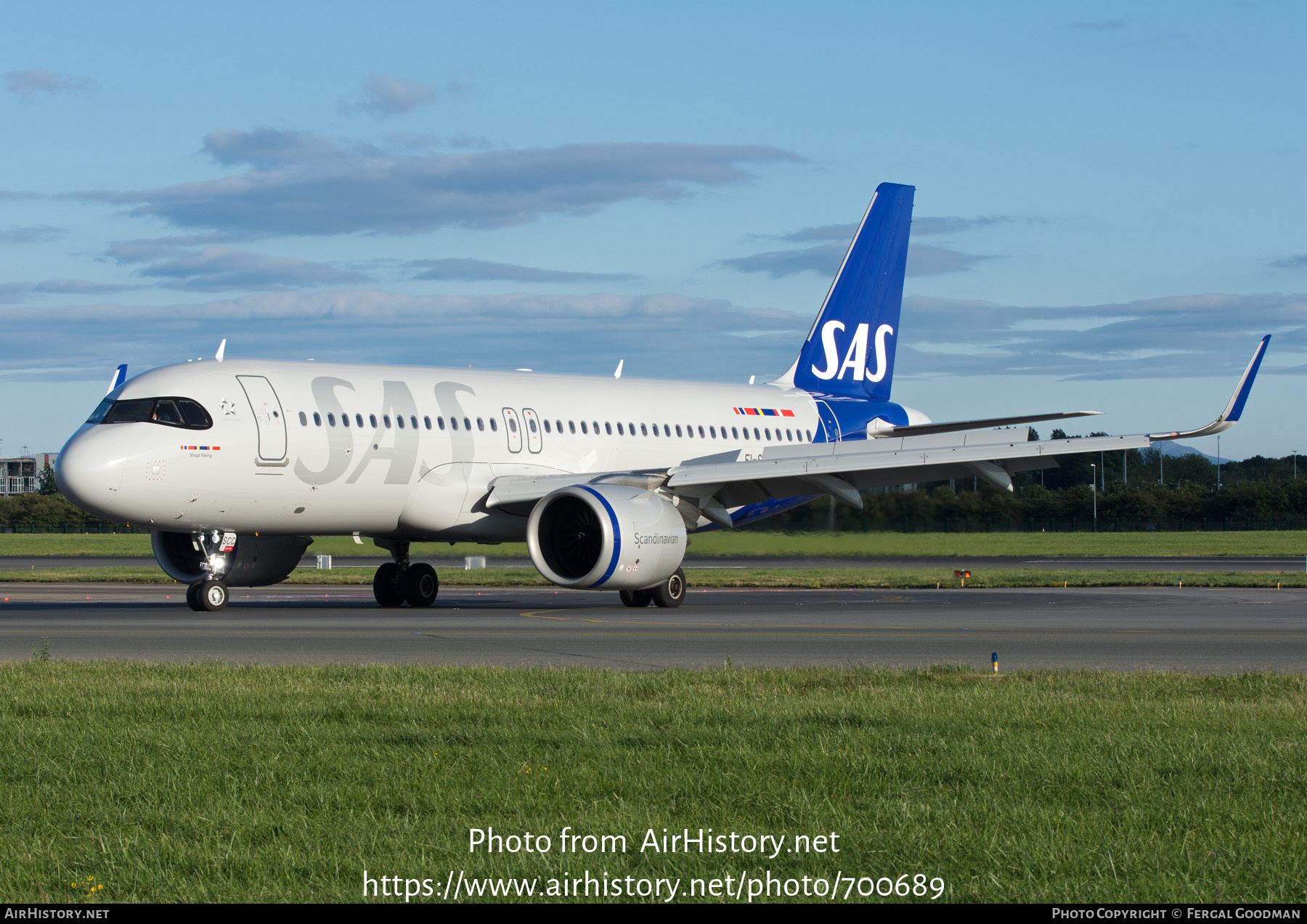 Aircraft Photo of EI-SCC | Airbus A320-251N | Scandinavian Airlines - SAS | AirHistory.net #700689