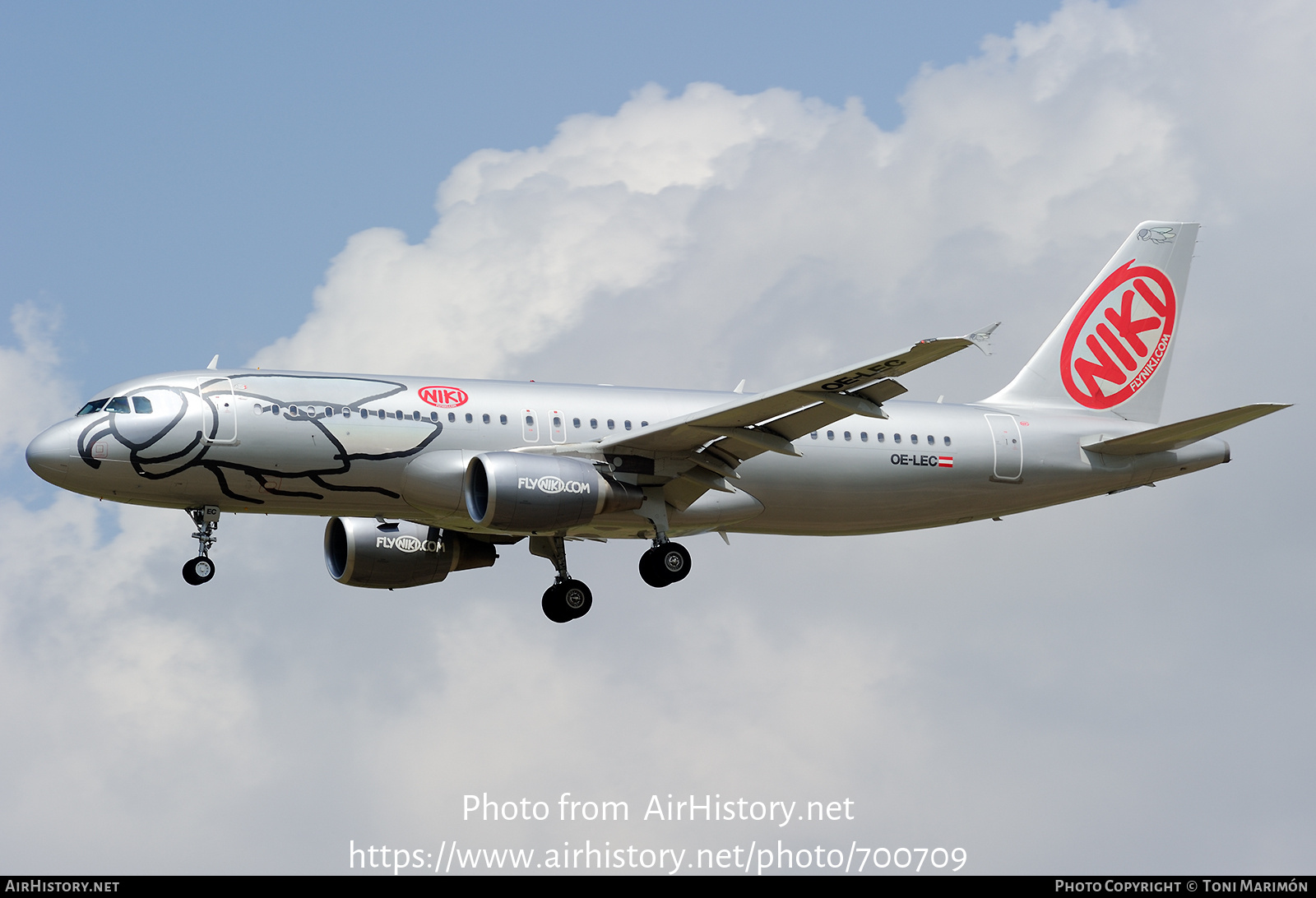 Aircraft Photo of OE-LEC | Airbus A320-214 | Niki | AirHistory.net #700709