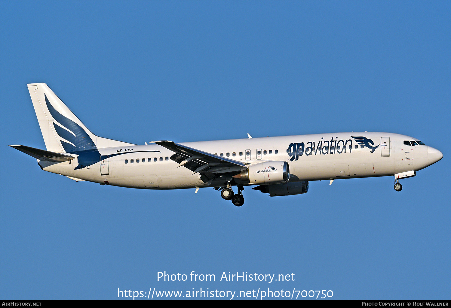 Aircraft Photo of LZ-GPA | Boeing 737-430 | GP Aviation Services | AirHistory.net #700750