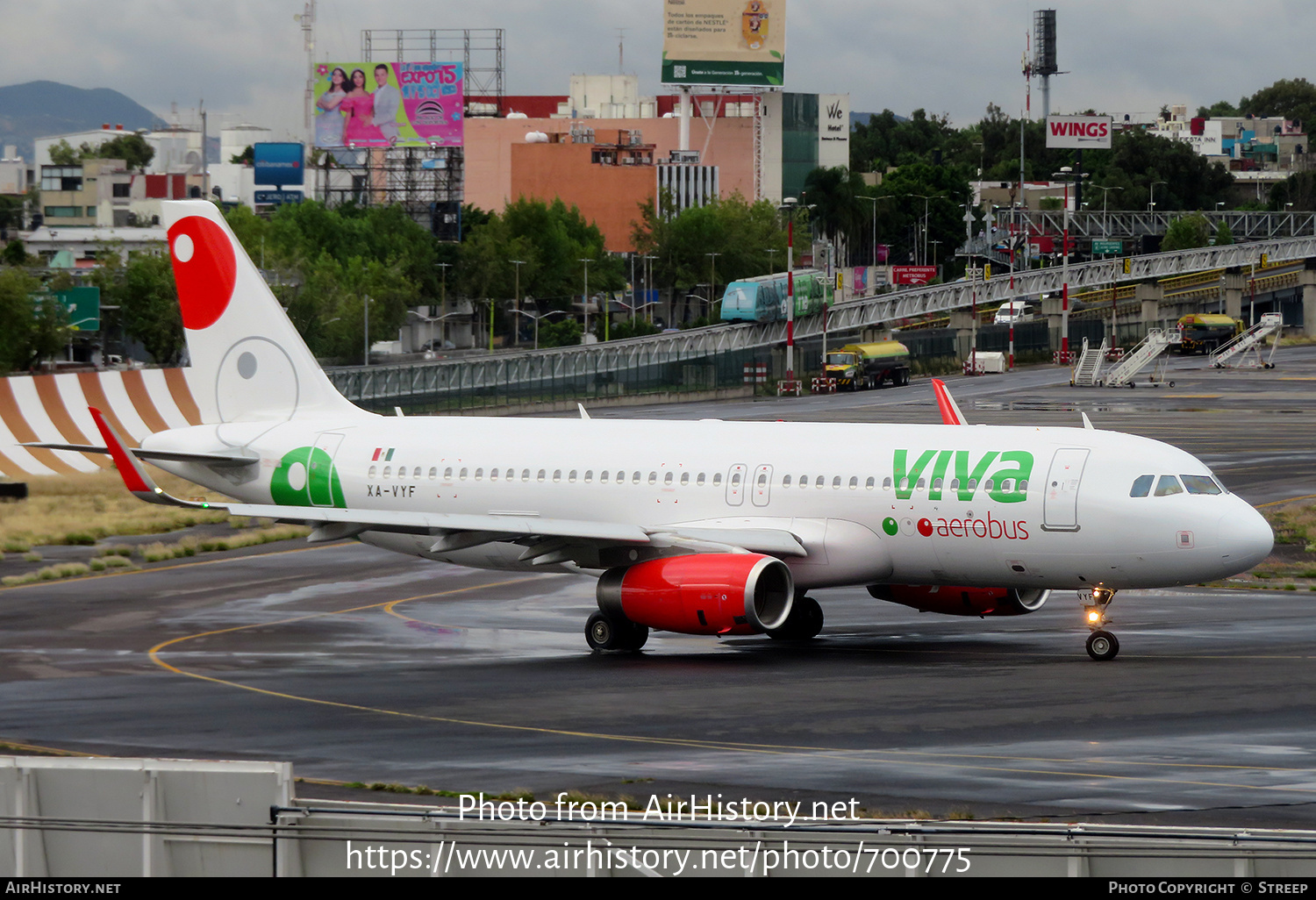 Aircraft Photo of XA-VYF | Airbus A320-232 | Viva Aerobús | AirHistory.net #700775