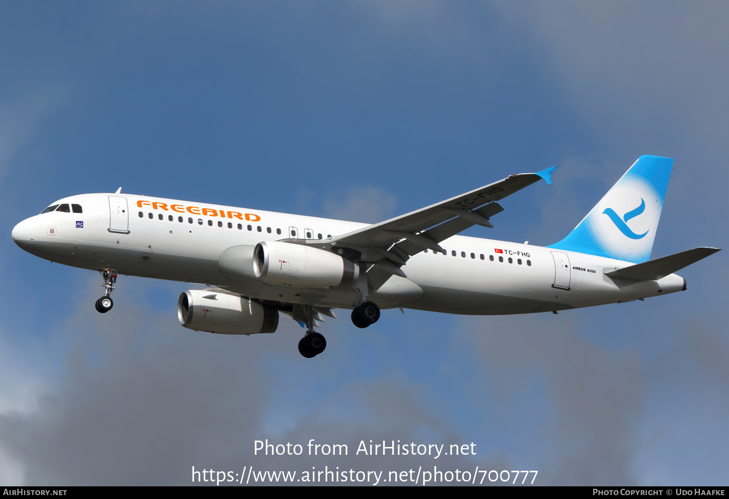 Aircraft Photo of TC-FHG | Airbus A320-232 | Freebird Airlines | AirHistory.net #700777