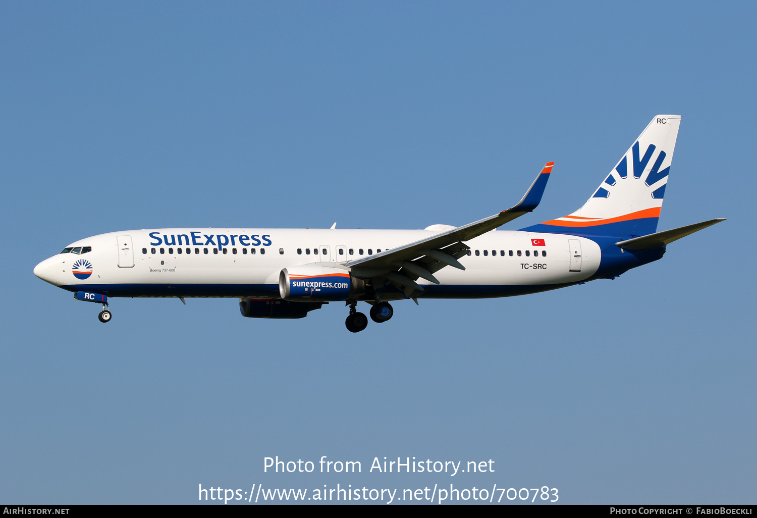 Aircraft Photo of TC-SRC | Boeing 737-8JP | SunExpress | AirHistory.net #700783