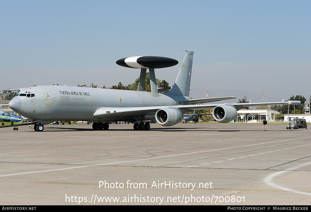 Aircraft Photo of 905 | Boeing E-3D Sentry AEW1 | Chile - Air Force | AirHistory.net #700801