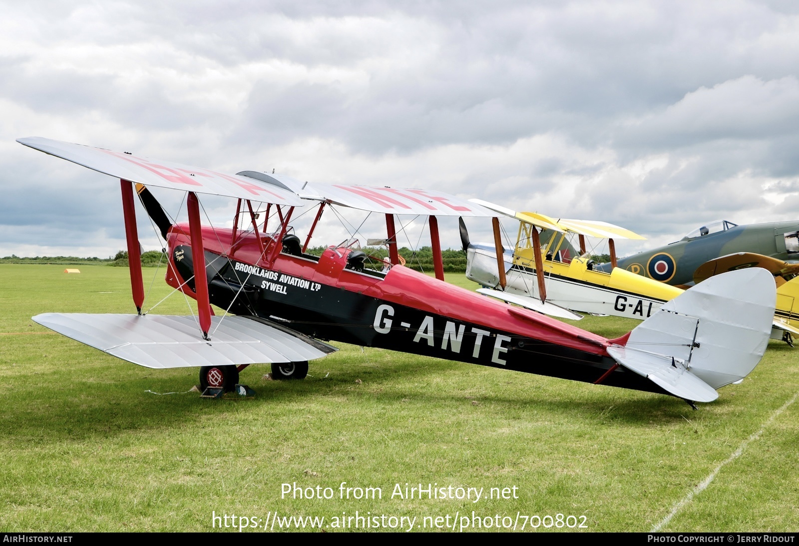 Aircraft Photo of G-ANTE | De Havilland D.H. 82A Tiger Moth II | Brooklands Aviation | AirHistory.net #700802