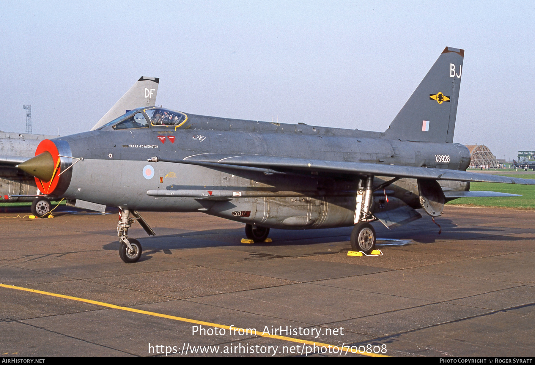 Aircraft Photo of XS928 | English Electric Lightning F6 | UK - Air Force | AirHistory.net #700808