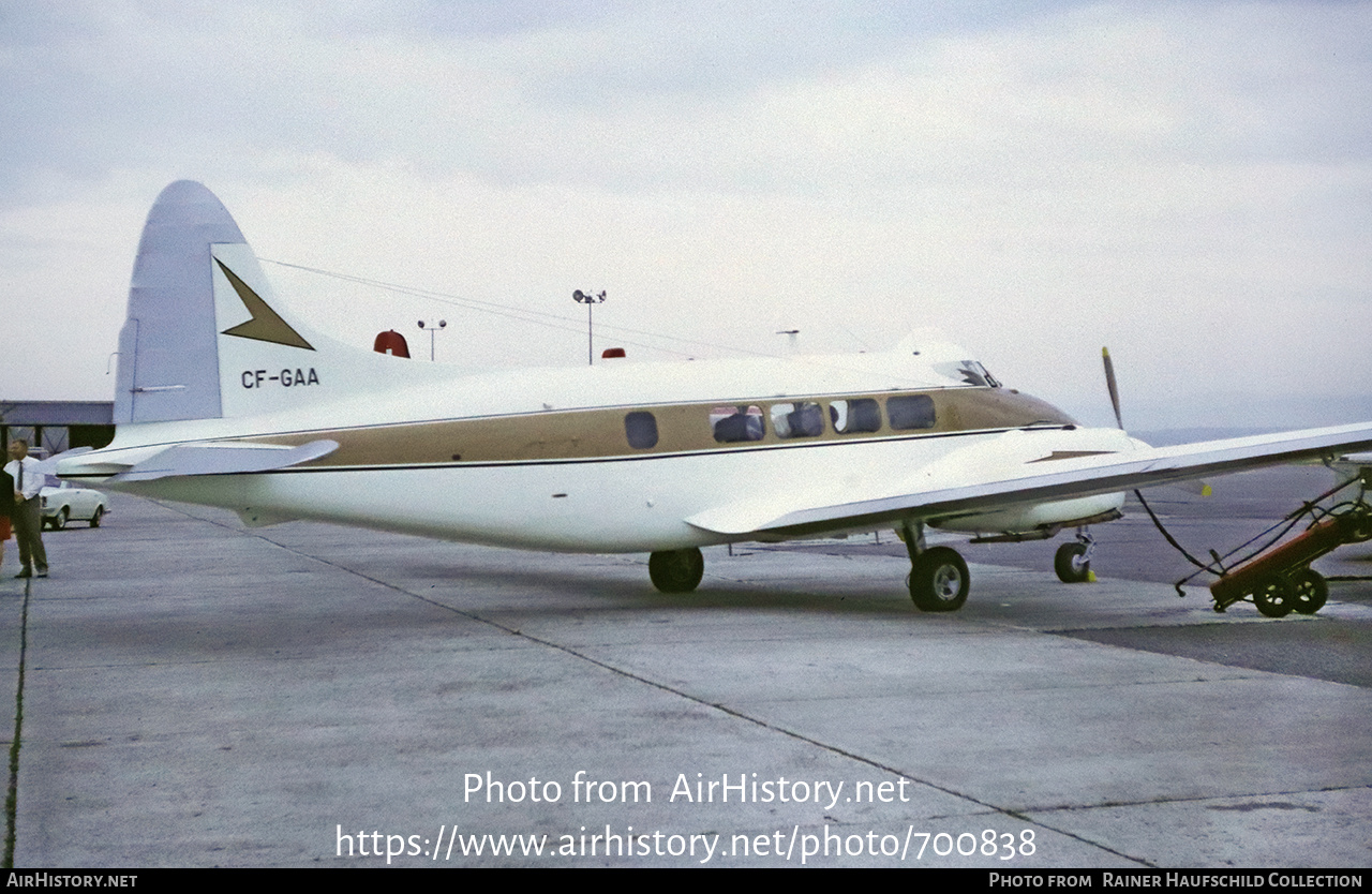 Aircraft Photo of CF-GAA | De Havilland D.H. 104 Dove 2B | AirHistory.net #700838