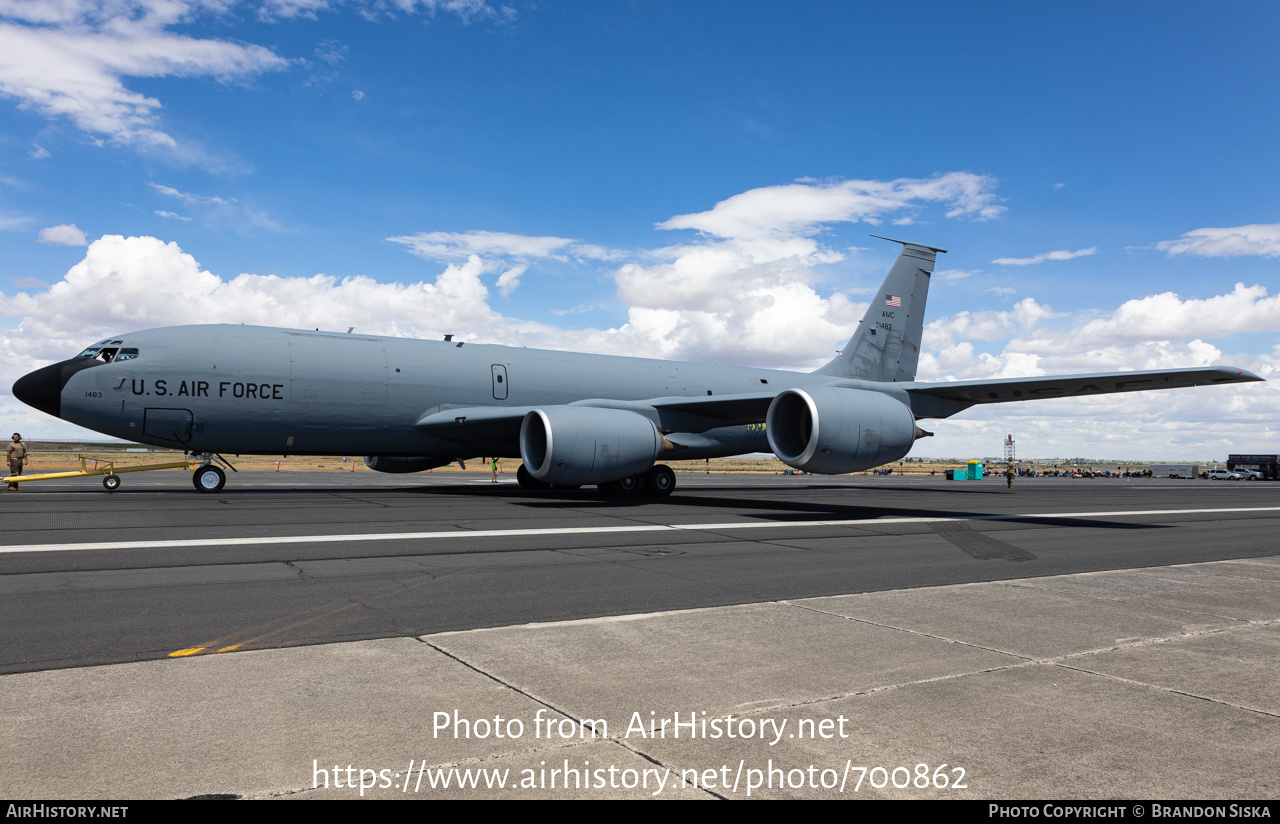 Aircraft Photo of 57-1483 / 7483 | Boeing KC-135R Stratotanker | USA - Air Force | AirHistory.net #700862