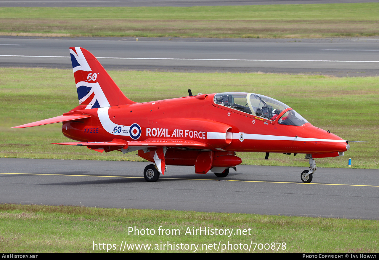 Aircraft Photo of XX239 | British Aerospace Hawk T1W | UK - Air Force | AirHistory.net #700878