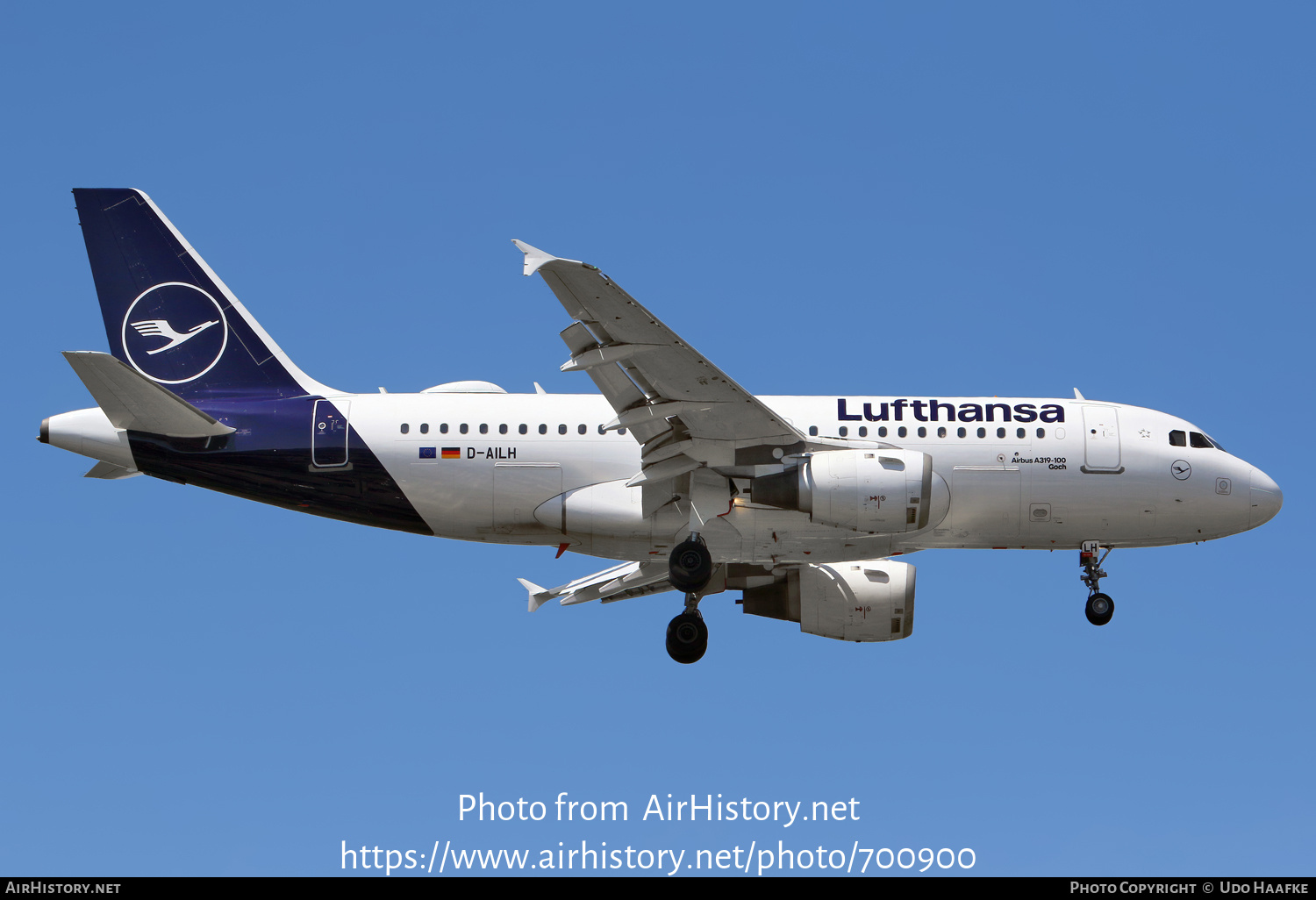 Aircraft Photo of D-AILH | Airbus A319-114 | Lufthansa | AirHistory.net #700900