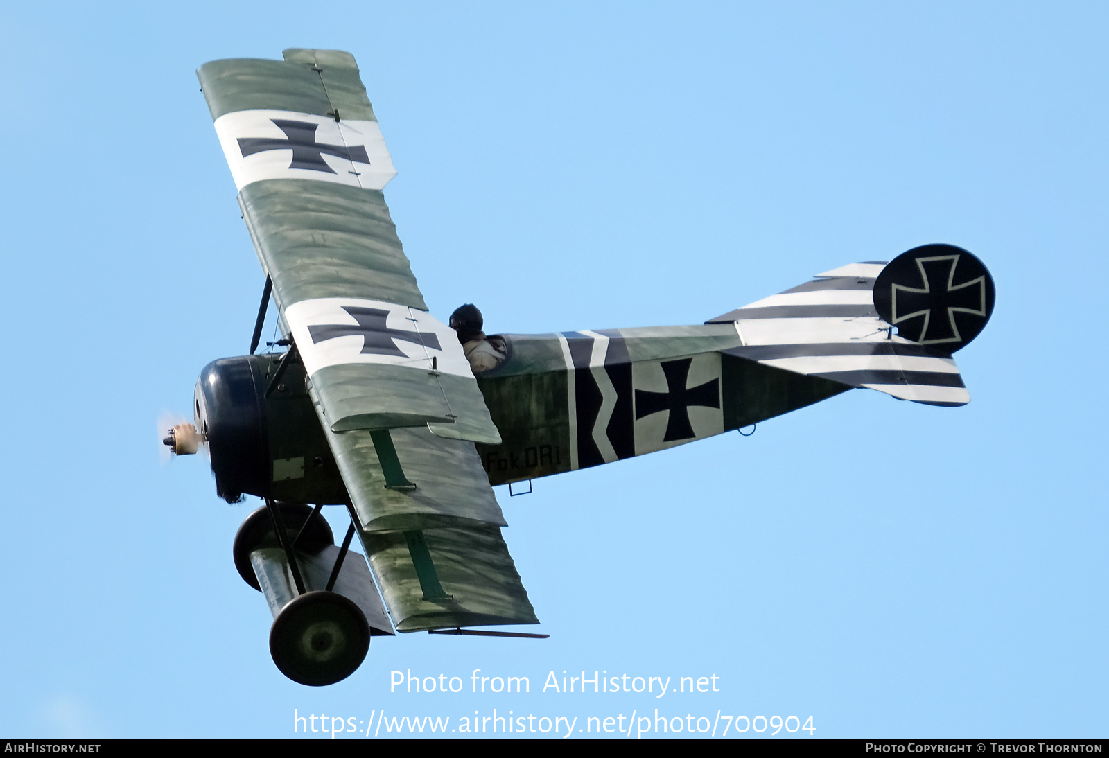 Aircraft Photo of SE-XXZ / 403/17 | Fokker Dr.1 (replica) | Germany - Air Force | AirHistory.net #700904