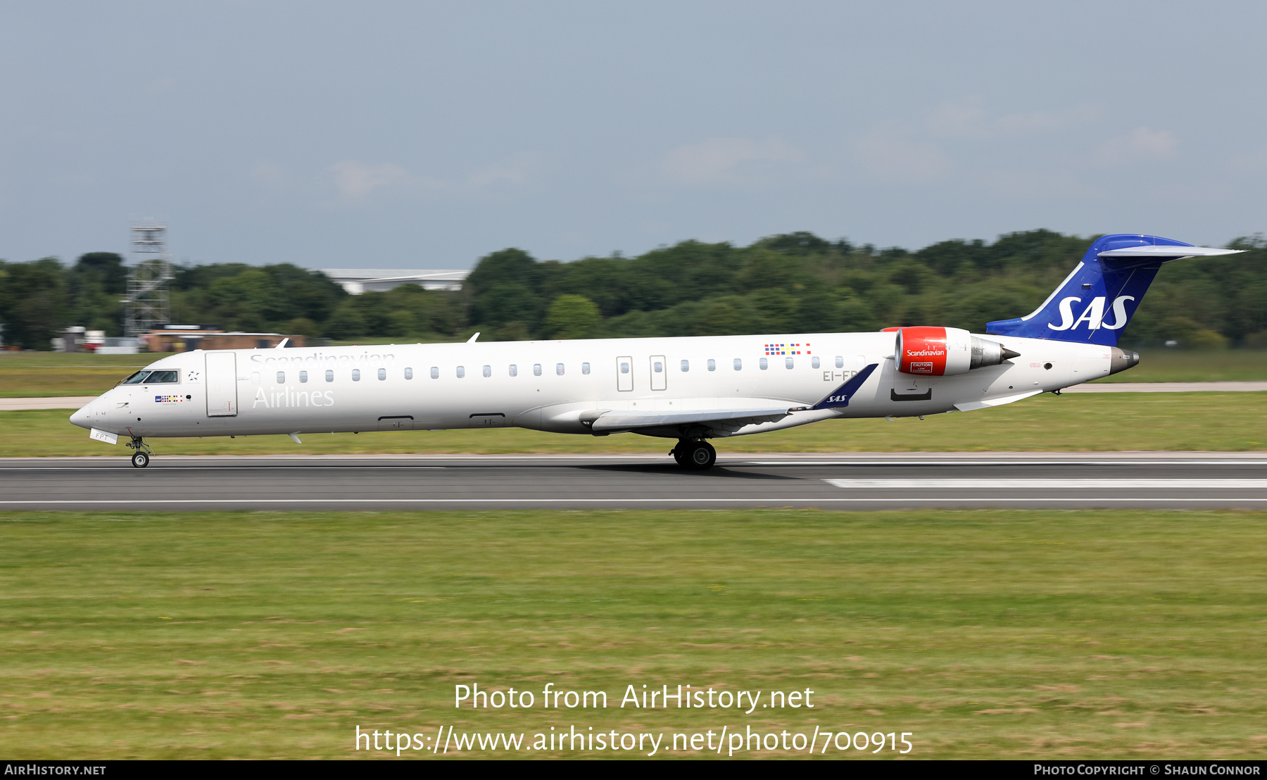 Aircraft Photo of EI-FPT | Bombardier CRJ-900LR (CL-600-2D24) | Scandinavian Airlines - SAS | AirHistory.net #700915