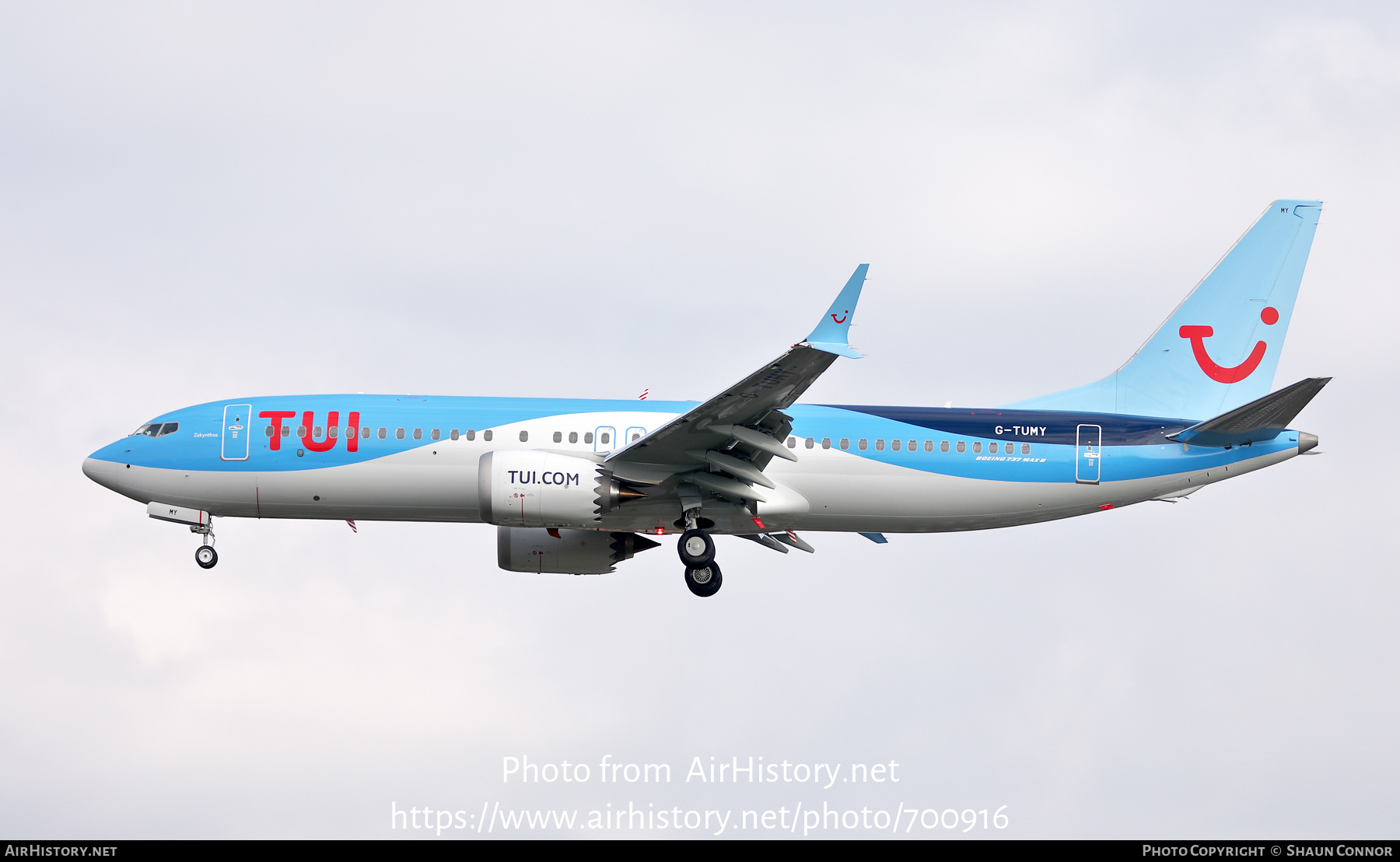 Aircraft Photo of G-TUMY | Boeing 737-8 Max 8 | TUI | AirHistory.net #700916