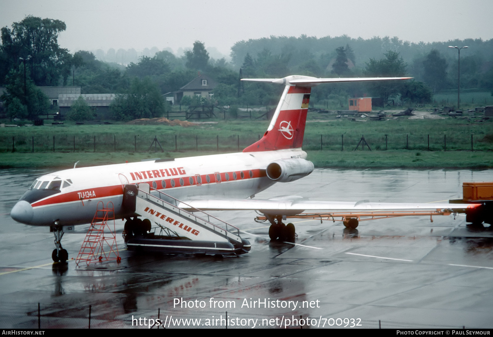 Aircraft Photo of DDR-SCS | Tupolev Tu-134AK | Interflug | AirHistory.net #700932