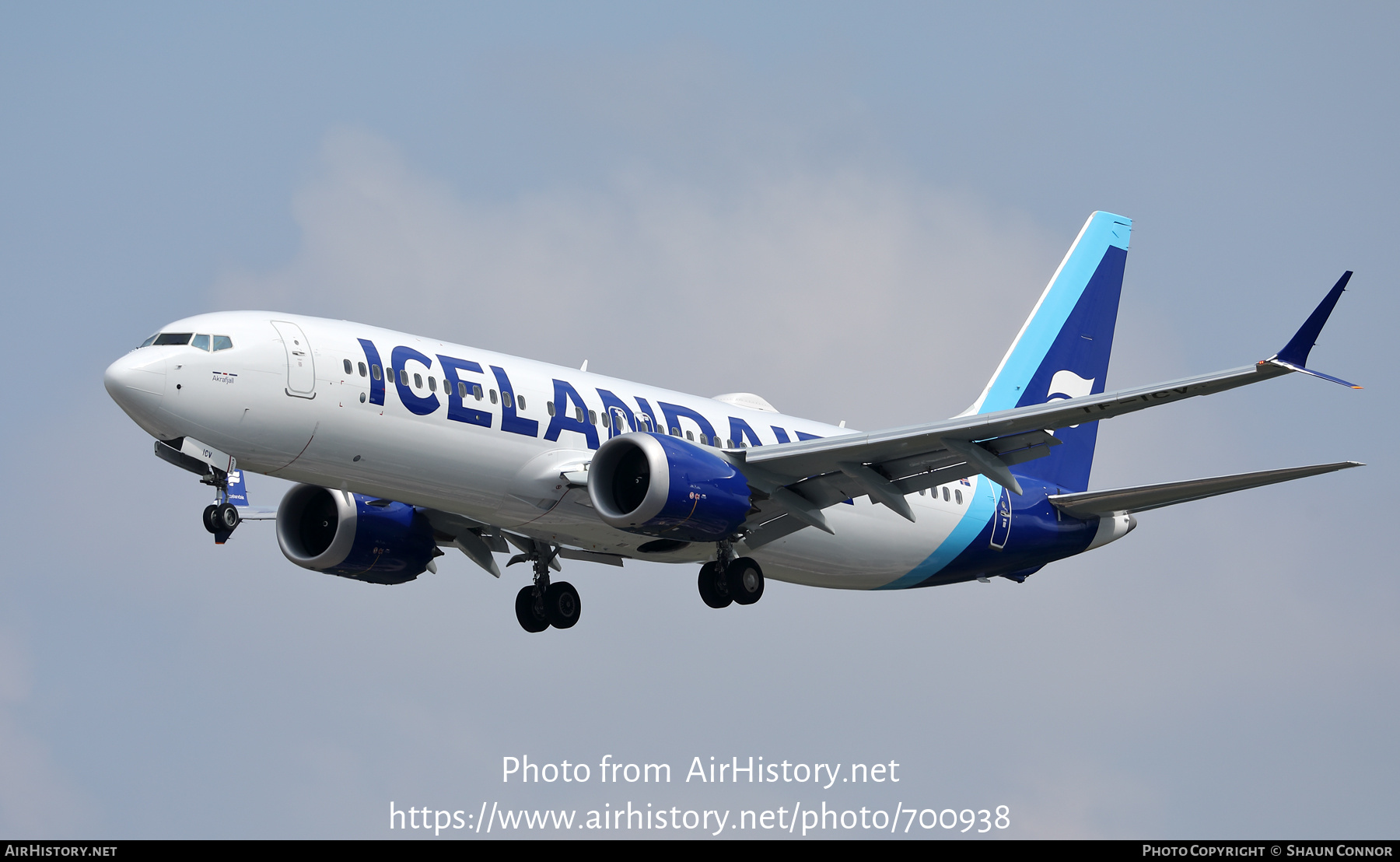 Aircraft Photo of TF-ICV | Boeing 737-8 Max 8 | Icelandair | AirHistory.net #700938