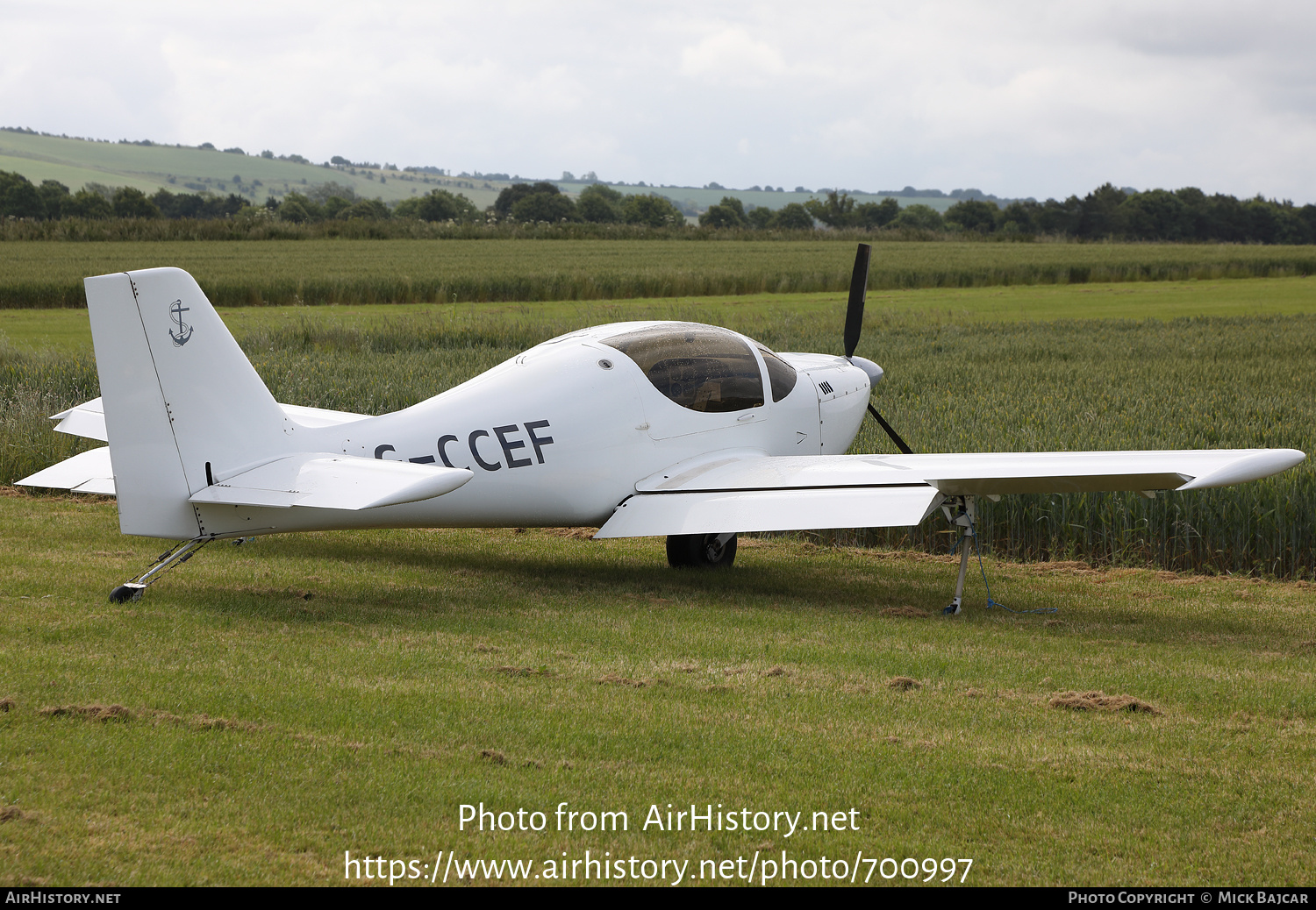 Aircraft Photo of G-CCEF | Europa Aircraft Europa (Monowheel) | AirHistory.net #700997