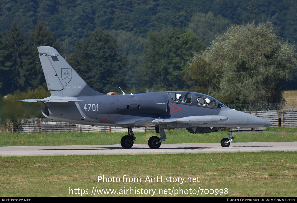 Aircraft Photo of 4701 | Aero L-39ZAM Albatros | Slovakia - Air Force | AirHistory.net #700998