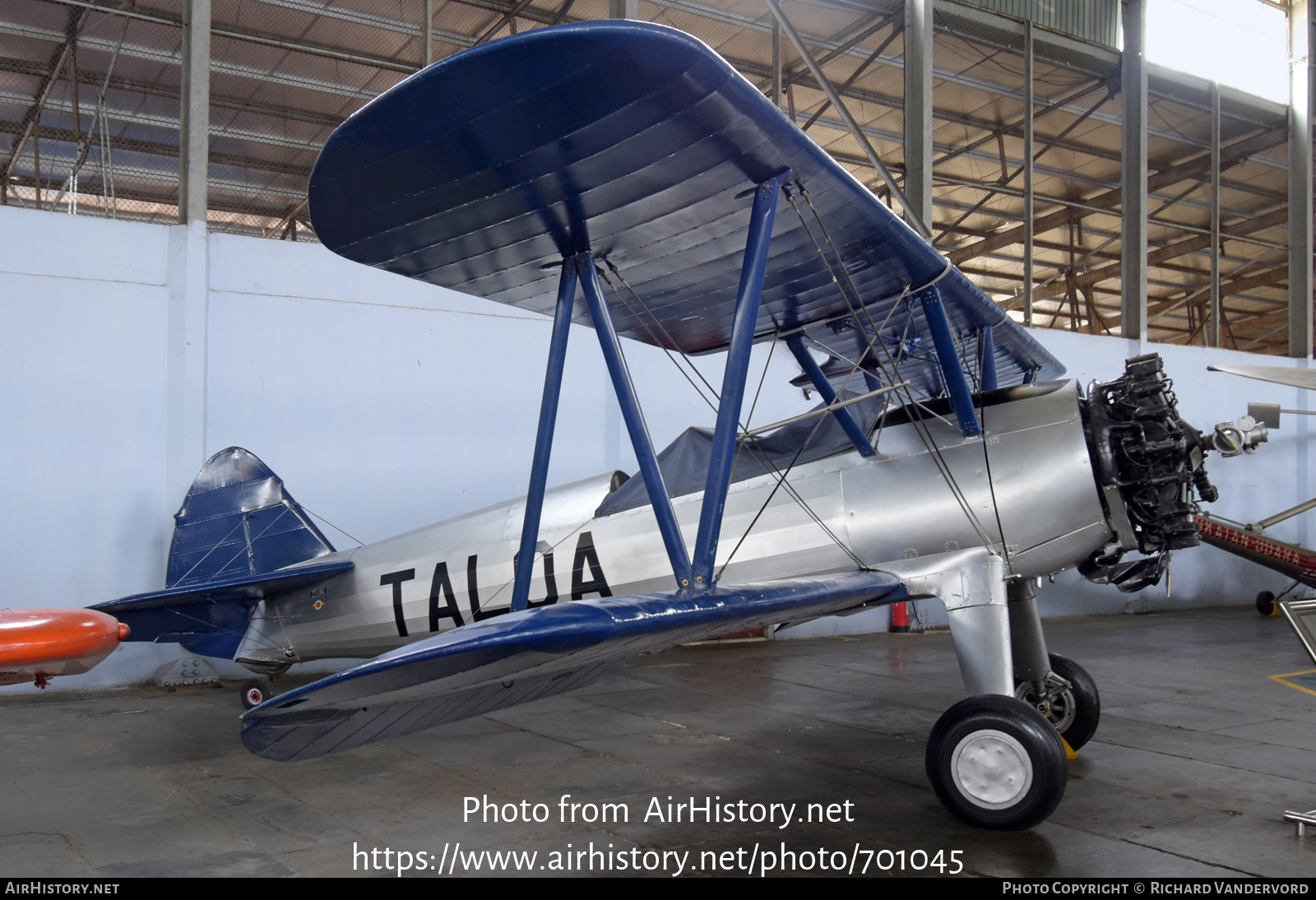 Aircraft Photo of N4812N | Boeing PT-13D Kaydet (E75) | Transocean Air Lines - TALOA | AirHistory.net #701045