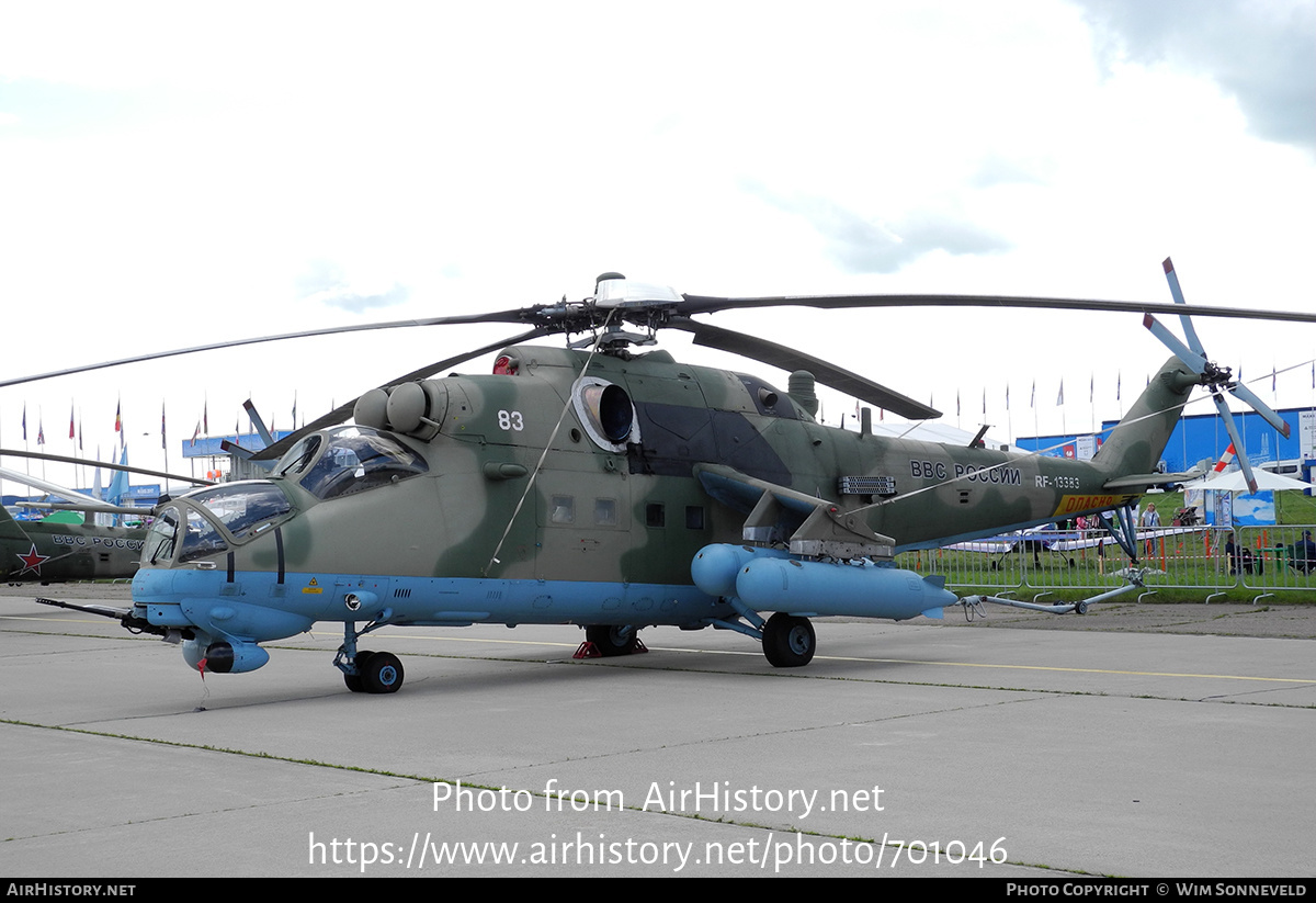 Aircraft Photo of RF-13383 | Mi-35M-1 | Russia - Air Force | AirHistory.net #701046