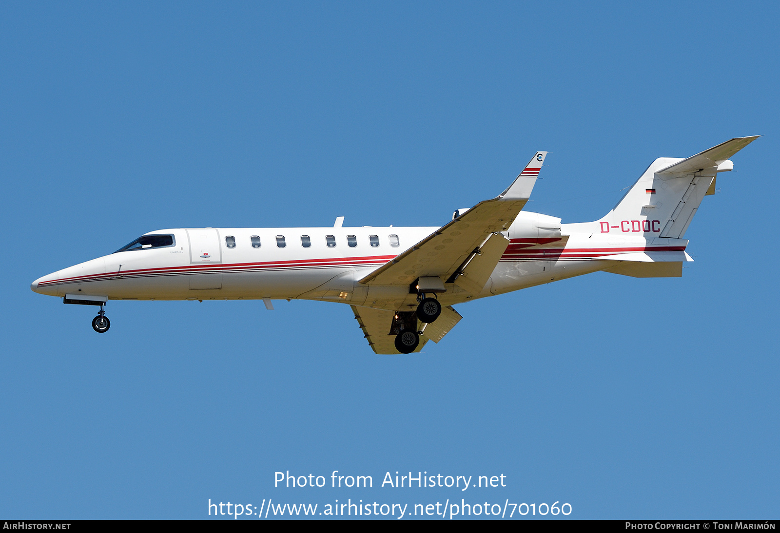 Aircraft Photo of D-CDOC | Learjet 45 | Jetcall | AirHistory.net #701060