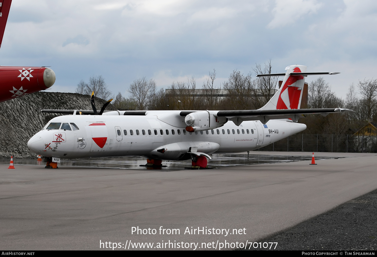 Aircraft Photo of 9H-AIU | ATR ATR-72-500 (ATR-72-212A) | ČSA - Czech Airlines | AirHistory.net #701077