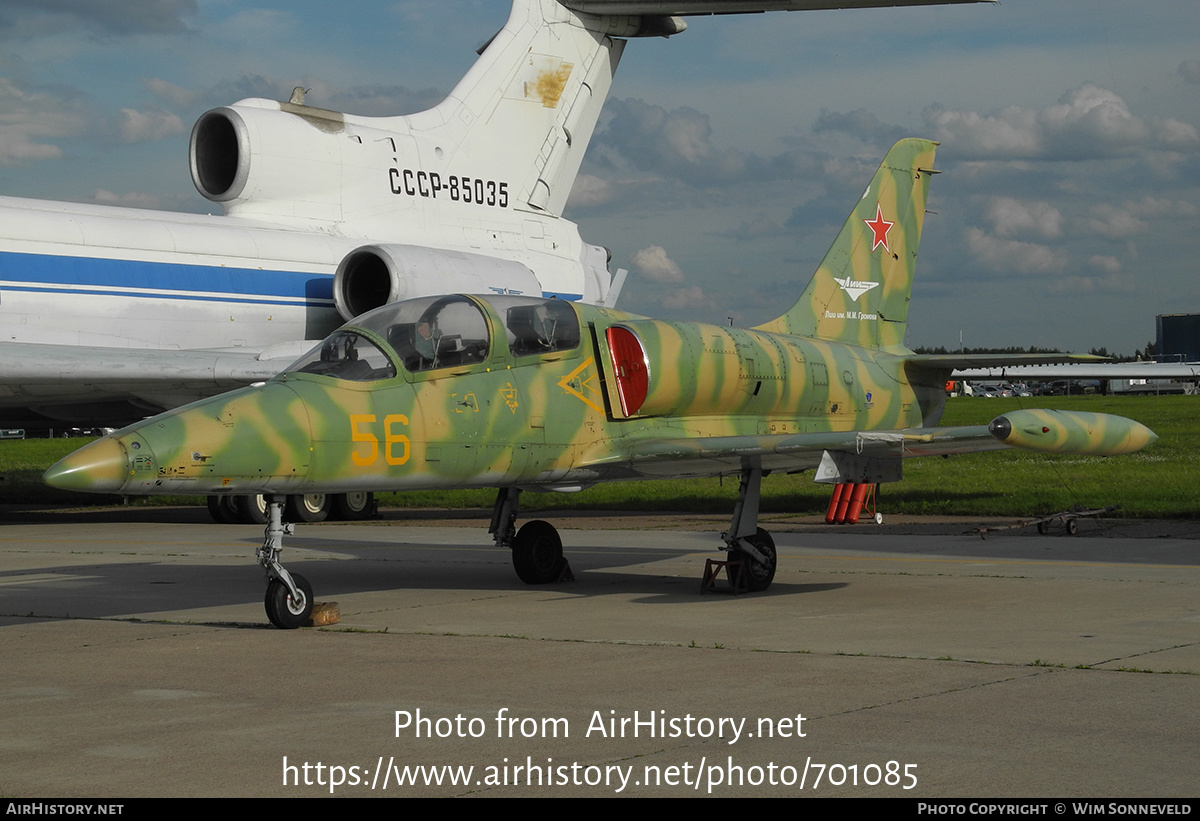 Aircraft Photo of 56 yellow | Aero L-39C Albatros | Gromov Flight Research Institute | AirHistory.net #701085