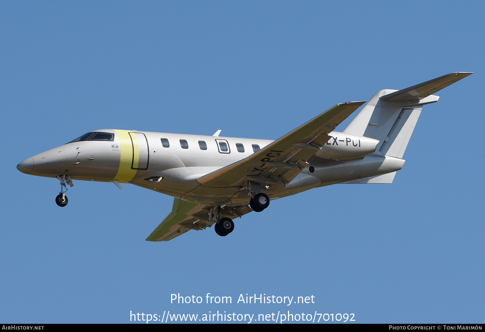 Aircraft Photo of LX-PCI | Pilatus PC-24 | AirHistory.net #701092