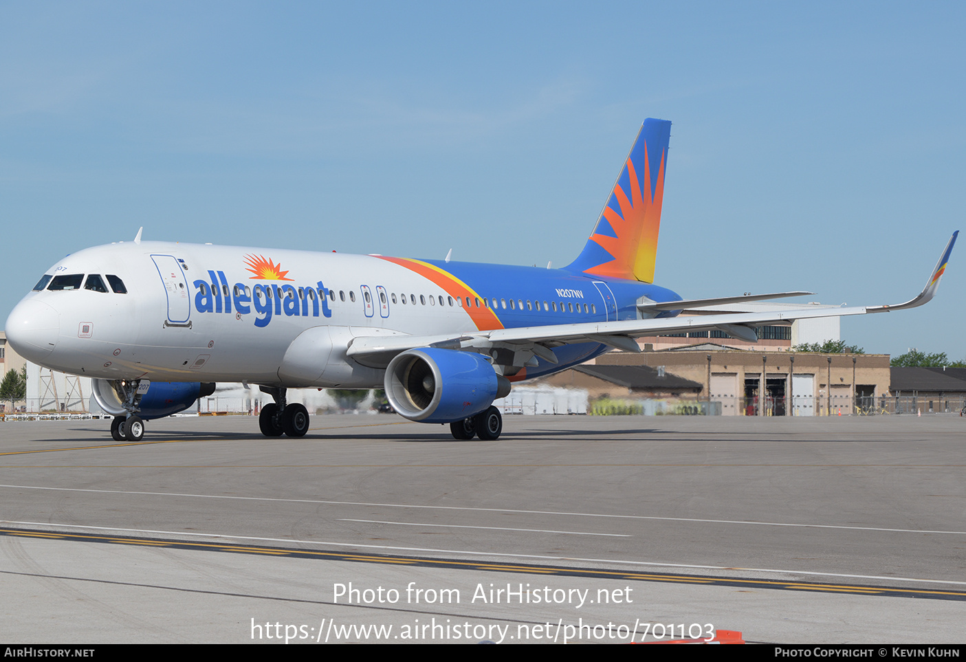 Aircraft Photo of N207NV | Airbus A320-214 | Allegiant Air | AirHistory.net #701103