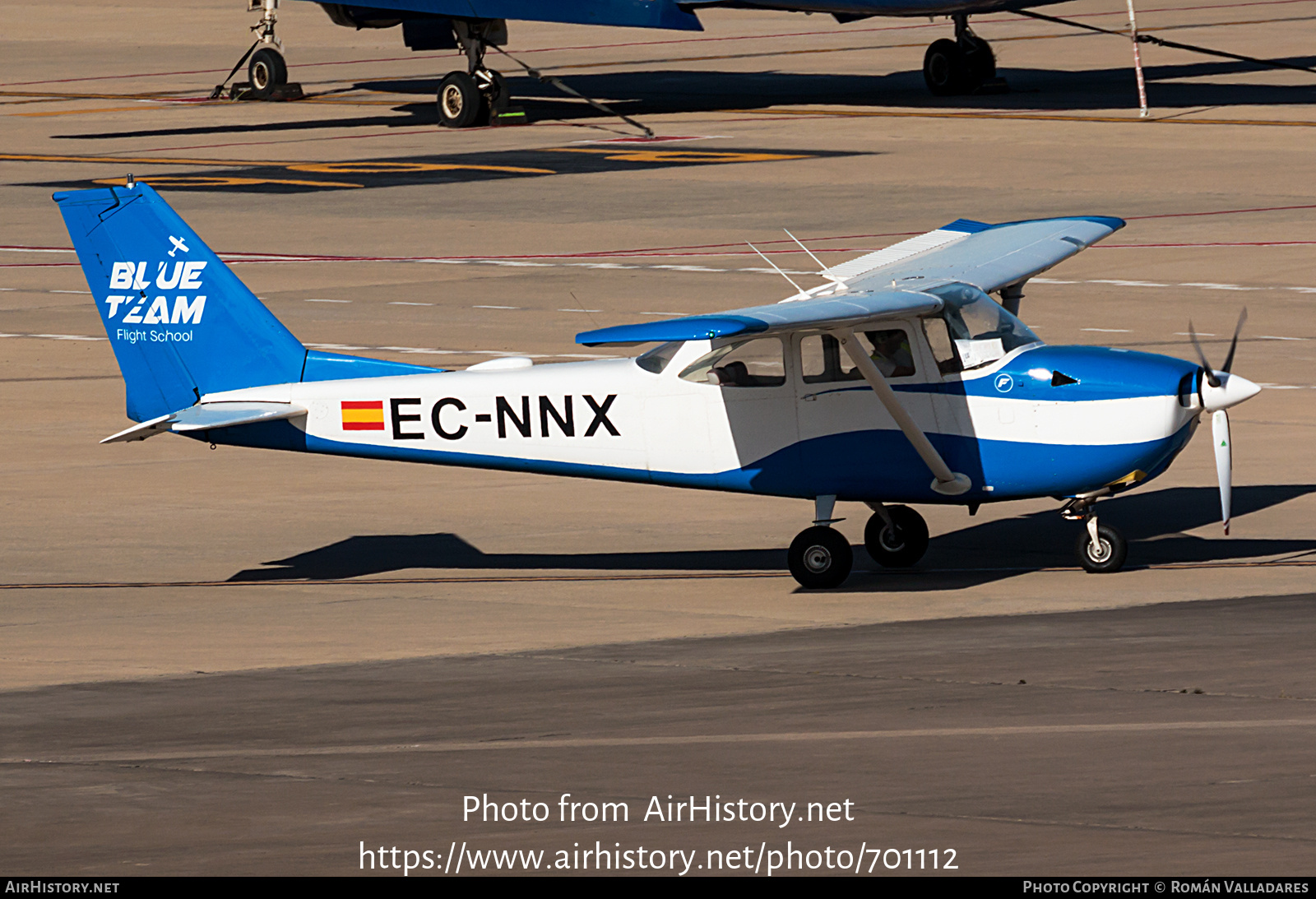 Aircraft Photo of EC-NNX | Reims FR172F Reims Rocket | Blue Team Flight School | AirHistory.net #701112